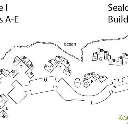 Sealodge E6 Princeville Eksteriør billede